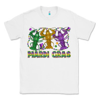 White mardi gras crawfish Classic Tee - LillyAllenDesigns