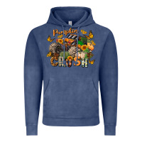 Vintage Denim pumpkin crush truck Vintage Hoodie - LillyAllenDesigns