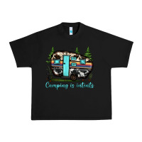 Black camping is intents Urban Heavy Tee - JahusDesignShop