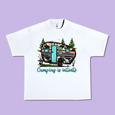 Camping Is Intents Urban Heavy Tee Designed By Jahusdesignshop