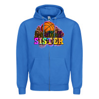 True Royal basketball sister Zipper Hoodie - OliviaCreatesArt