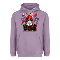 Lavender hip hop Heavyweight Hoodie - FaDigitalArtStudio