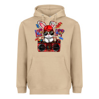 Mushroom hip hop Heavyweight Hoodie - FaDigitalArtStudio