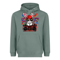 Sage hip hop Heavyweight Hoodie - FaDigitalArtStudio