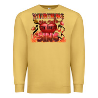 Antique Gold Valentine's Day Wild Thing You Make My Heart Sing Premium Sweatshirt - FaDigitalArtStudio