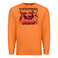 Valentine's Day Wild Thing You Make My Heart Sing Premium Sweatshirt | Teevron
