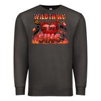 Smoke Valentine's Day Wild Thing You Make My Heart Sing Premium Sweatshirt - FaDigitalArtStudio