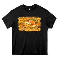 Black Mango Background Heavy Core Tee - Jasminsmagicworld