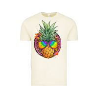 Vintage Arctic pineapple and glasses Vintage Tee - JahusDesignShop