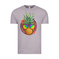 Vintage Zinc pineapple and glasses Vintage Tee - JahusDesignShop