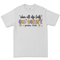 Dove Grey when all else fails god doesnt Premium Tee - MaliasSmallBusiness
