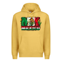Antique Gold MX Mexico Premium Hoodie - FaDigitalArtStudio