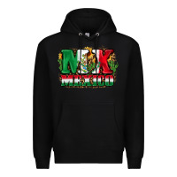 Black MX Mexico Premium Hoodie - FaDigitalArtStudio