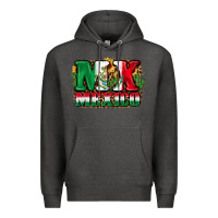 Charcoal Heather MX Mexico Premium Hoodie - FaDigitalArtStudio