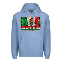 Colony Blue MX Mexico Premium Hoodie - FaDigitalArtStudio