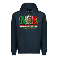 Navy MX Mexico Premium Hoodie - FaDigitalArtStudio