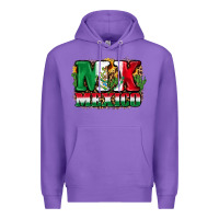 Purple MX Mexico Premium Hoodie - FaDigitalArtStudio