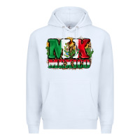 White MX Mexico Premium Hoodie - FaDigitalArtStudio