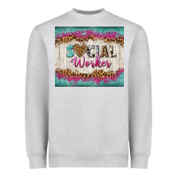 Heather Grey western social worker tumbler tbs (1) Heavyweight Sweatshirt - TumblerDesignByShophia