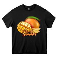 Black Mango Tropical Summer Heavy Core Tee - Jasminsmagicworld