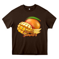 Mango Tropical Summer Heavy Core Tee | Teevron