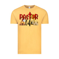 Vintage Mustard Pastor Life Vintage Tee - LillyAllenDesigns