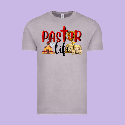 Pastor Life Vintage Tee Designed By Lillyallendesigns