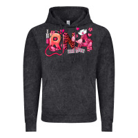 Vintage Black rna breast cancer registered nurse assistant Vintage Hoodie - LillyAllenDesigns