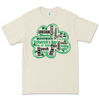 Bone st patricks day shamrock typography Premium Tee - MaliasSmallBusiness