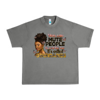 Tornado you can mute people in real life too it's called b Urban Heavy Tee - Artiststas