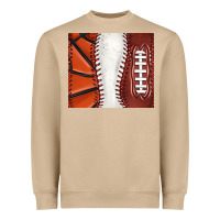 Mushroom baseball and basketball and football tumbler tbs Heavyweight Sweatshirt - TumblerDesignByShophia
