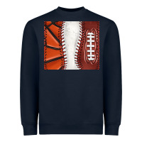 Navy baseball and basketball and football tumbler tbs Heavyweight Sweatshirt - TumblerDesignByShophia