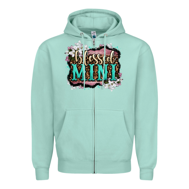 Blessed Mini Zipper Hoodie by OliviaCreatesArt | Teevron