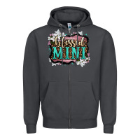 Smoke blessed mini Zipper Hoodie - OliviaCreatesArt