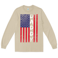 Mushroom Daddy American Flag Long Sleeve Tee - Bettercallsaul