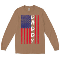 Toasted Coconut Daddy American Flag Long Sleeve Tee - Bettercallsaul