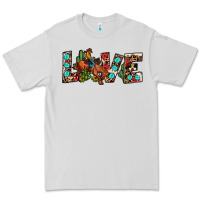 Dove Grey love rodeo Premium Tee - JahusDesignShop