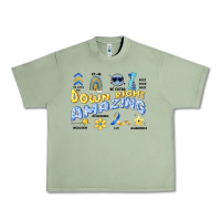 Oil Green down right amazing Urban Heavy Tee - Artiststas