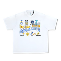 White down right amazing Urban Heavy Tee - Artiststas