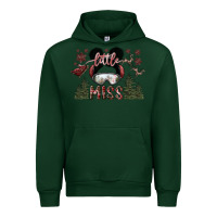 Forest Green little miss Urban Hoodie - SublimationCraftShop