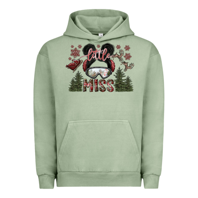 Little Miss Urban Hoodie by SublimationCraftShop | Teevron