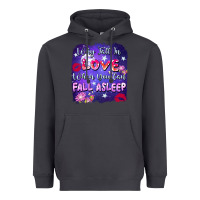 Smoke Why Fall İn Love When You Can Fall Asleep Heavyweight Hoodie - FaDigitalArtStudio