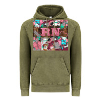 Vintage Olive rn Vintage Hoodie - LillyAllenDesigns