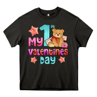 Asphalt my first valentines day Heavy Core Tee - AdoDesignShop