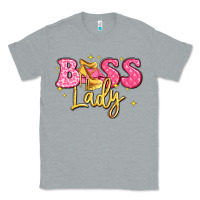 Heather Grey boss lady Classic Tee - LillyAllenDesigns