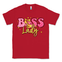Red boss lady Classic Tee - LillyAllenDesigns