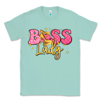 Seafoam boss lady Classic Tee - LillyAllenDesigns
