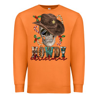 Carrot howdy christmas skull Premium Sweatshirt - FaDigitalArtStudio
