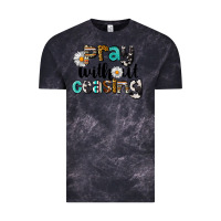 Cloud Black Pray Without Ceasing Vintage Tee - LillyAllenDesigns