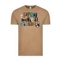 Vintage Coffee Pray Without Ceasing Vintage Tee - LillyAllenDesigns
